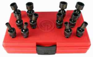 Chicago Pneumatic SS2112U 1/4"DR MET UNIV SET