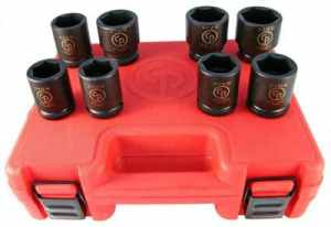 Chicago Pneumatic SS618 3/4"DR 8PCS MET IMP SET