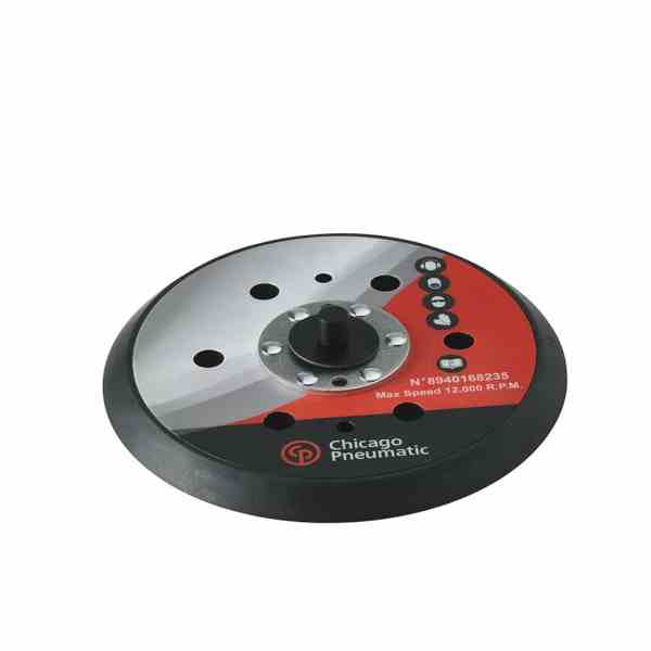 Chicago Pneumatic PAD 6" PSA W/15 HOLES 5/16-24 - 123GR CP Chicago Pneumatic PAD 6" PSA W/15 HOLES 5/16-24 - 123GR CP