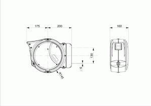 Chicago Pneumatic HOSE REEL 08 MM NPT HR8108