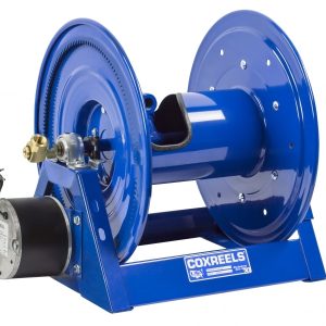 Coxreels Dual Hose Hydraulic Motor Rewind for air/water: 1/2" I.D., 150' hose capacity, less hose, 3000 PSI Model 1275-4-150-H