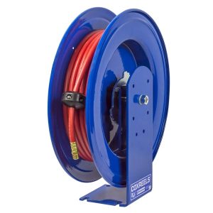 Coxreels Spring Rewind Enclosed Cabinet Hose Reel for grease: 1/4" I.D., 30' hose, 5000 PSI Model E-HP-130