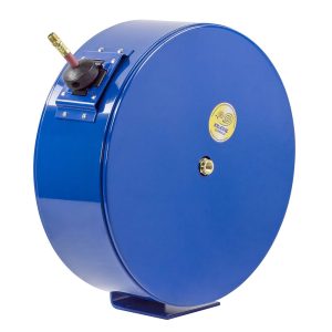 Coxreels Safety Series Spring Rewind Enclosed Hose Reel for grease/hydraulic oil: 1/4" I.D., 25' hose, 5000 PSI Model EZ-ENH-125