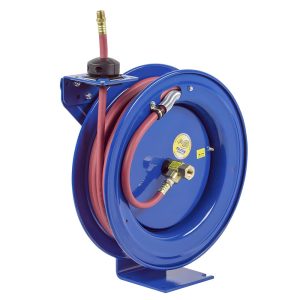 Coxreels Safety Series Spring Rewind Hose Reel for grease/hydraulic oil: 1/4" I.D., 25' hose capacity, less hose, 5000 PSI Model EZ-P-HPL-125 - Image 4