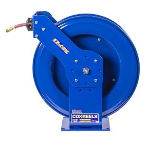 Coxreels Supreme Duty Spring Rewind Hose Reel for fuel: EZ-Coil safety system equipped, 3/4" I.D., 35' less hose, 300 PSI Model EZ-TSHFL-535