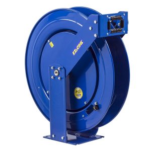 Coxreels Safety Series Spring Rewind Dual Pedestal Hose Reel for breathing air & clean fluids: 3/8" I.D., 100' hose capacity, less hose, 6000 PSI Model EZ-TBHL-3100 - Image 8