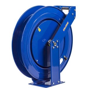 Coxreels Safety Series Spring Rewind Dual Pedestal Hose Reel for breathing air & clean fluids: 3/8" I.D., 100' hose capacity, less hose, 6000 PSI Model EZ-TBHL-3100 - Image 5