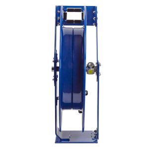 Coxreels Safety Series Spring Rewind Dual Pedestal Hose Reel for breathing air & clean fluids: 3/8" I.D., 100' hose capacity, less hose, 6000 PSI Model EZ-TBHL-3100 - Image 2