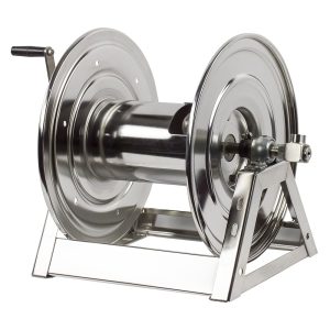 Coxreels Stainless Steel Hydraulic Rewind Hose Reel: 1/2" I.D., 100' hose capacity, less hose, 3000 PSI Model 1125-4-100-H-SP - Image 5