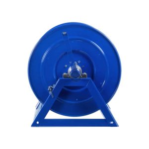 Coxreels Hand Crank Hose Reel: 1 1/2" I.D., 150' hose capacity, captive bearing swivel, less hose, 1500PSI Model 1185-2528-BUXX