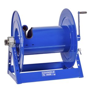 Coxreels Hand Crank Hose Reel: 1 1/2" I.D., 150' hose capacity, less hose, 1500PSI Model 1185-2528