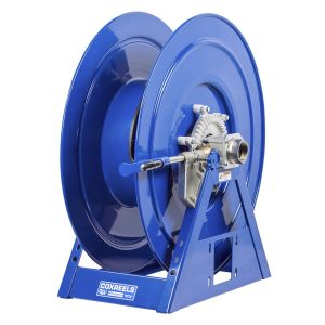 Coxreels Beveled Gear Hand Crank Hose Reel: 2" I.D., 60' hose capacity, less hose, 1000 PSI Model 1195-1728-C - Image 4