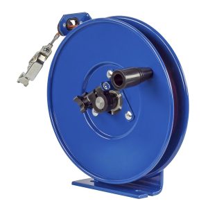 Coxreels Spring Rewind Static Discharge Hand Crank Cable Reel: 100' cable Model SDH-100