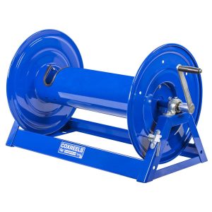 Coxreels Electric 115V Explosion Proof 1/2HP Motor Rewind Storage Hose Reel: multiple hose capacity, less hose Model 1125-4-325-EA-BYXX