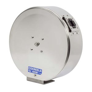 Coxreels Stainless Steel Spring Rewind Enclosed Hose Reel: 1/2" I.D., 50' hose capacity, less hose, 2500 PSI Model ENML-N-450-SS - Image 8