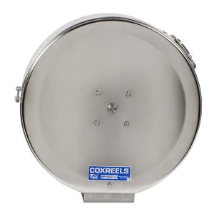 Coxreels Stainless Steel Spring Rewind Enclosed Hose Reel: 1/2" I.D., 50' hose capacity, less hose, 2500 PSI Model ENML-N-450-SS - Image 2