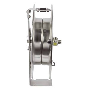 Coxreels Stainless Steel Spring Rewind Hose Reel: 3/8" I.D., 50' hose capacity, less hose, 3000 PSI Model MPL-N-350-SS - Image 7