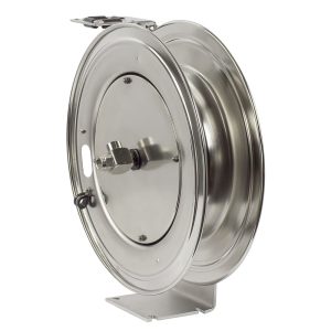 Coxreels Stainless Steel Spring Rewind Hose Reel: 3/8" I.D., 50' hose capacity, less hose, 3000 PSI Model MPL-N-350-SS - Image 6