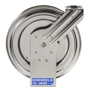 Coxreels Stainless Steel Spring Rewind Hose Reel: 1/2" I.D., 25' hose capacity, less hose, 300 PSI Model P-LPL-425-SS - Image 5