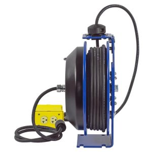 Coxreels Power Cord Spring Rewind Reels: Less Accessory, 50' cord, 12 AWG Model PC13-5012-X - Image 6