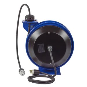 Coxreels Power Cord Spring Rewind Reels: Less Accessory, 50' cord, 12 AWG Model PC13-5012-X - Image 7
