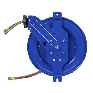 Coxreels Side mount welding hose reel with guide arm 1/4"x50' 200PSI oxy-acetylene applications Model SG17W-150