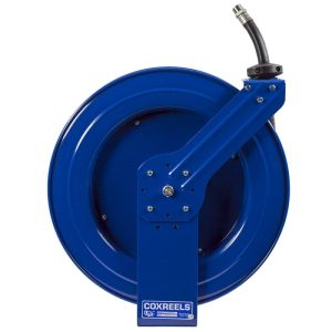 Coxreels DEF Heavy Duty Spring Rewind Hose Reel, 1/2" I.D., 50' DEF hose, low pressure, 300 PSI Model SHL-N-450-BBX - Image 3