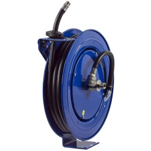 Coxreels DEF Heavy Duty Spring Rewind Hose Reel, 1/2" I.D., 50' DEF hose, low pressure, 300 PSI Model SHL-N-450-BBX - Image 6