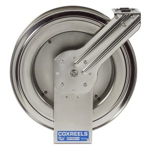 Coxreels Stainless Steel Spring Rewind Hose Reel: 1/2" I.D., 50' hose capacity, less hose, 300 PSI Model SHL-N-450-SS - Image 6