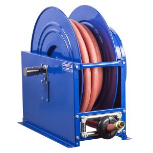 Coxreels Single Hose Spring Rewind for fuel: 3/4" I.D., 75' fuel hose, 300 PSI, less hose Model SLPL-575 - Image 7