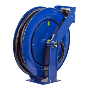 Coxreels DEF Supreme Duty Spring Rewind Hose Reel, EZ-Coil safety system equipped, 1/2" I.D., 50' less hose, low pressure, 300 PSI Model EZ-TSHL-450-BBX - Image 8
