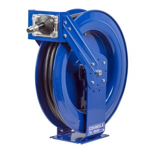 Coxreels DEF Supreme Duty Spring Rewind Hose Reel, EZ-Coil safety system equipped, 1/2" I.D., 50' less hose, low pressure, 300 PSI Model EZ-TSHL-450-BBX - Image 5