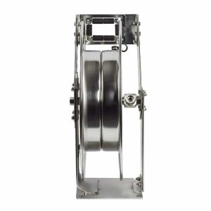Coxreels Stainless Steel Spring Rewind Hose Reel: 3/4" I.D., 50' hose capacity, less hose, 300 PSI Model TSHL-N-550-SS - Image 3