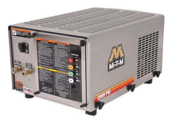 Mi-T-M 2000PSI 3.9GPM Electric - Belt Drive - Stationary Pressure Washer
