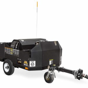 Mi-T-M 4000PSI 3.7GPM Trailer Gasoline - Belt Drive Pressure Washer