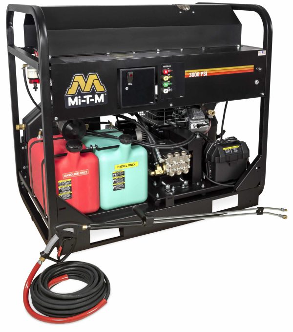 Mi-T-M 3000PSI 7.8GPM Gasoline - Belt Drive Pressure Washer