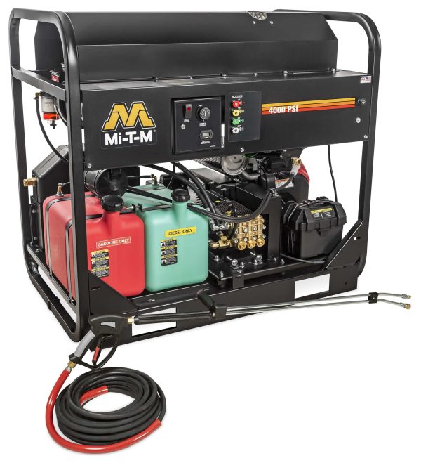 Mi-T-M 4000PSI 4GPM Gasoline - Belt Drive Pressure Washer