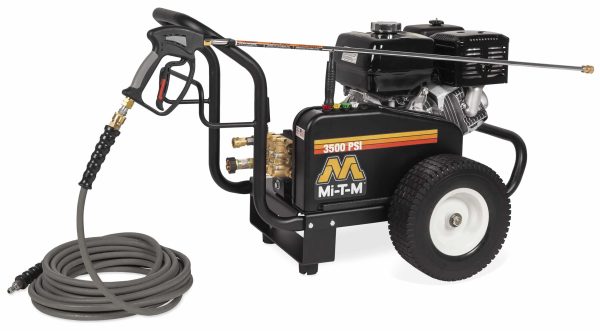 Mi-T-M 3500PSI 3 Mi-T-M 3500PSI 3.7GPM Gasoline – Belt Drive Pressure Washer