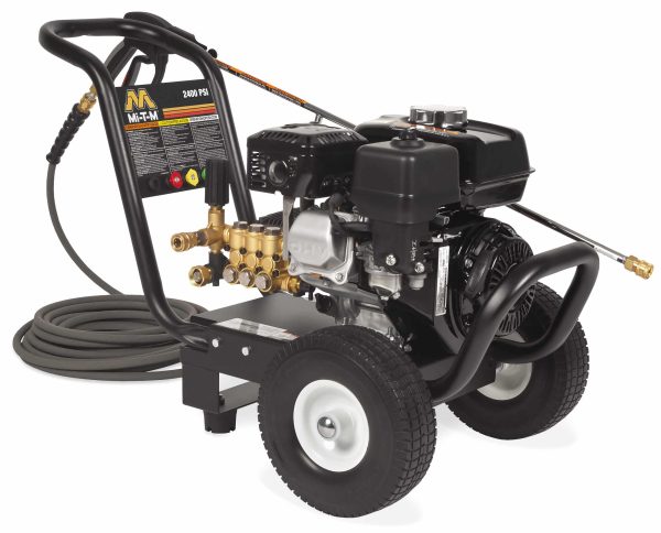 Mi-T-M 2400PSI 2.4GPM Gasoline - Direct Drive Pressure Washer