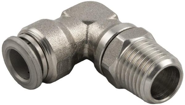 Aignep SS (FKM Seal) Orienting Male Adaptor - 60110