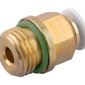 Aignep Straight Male Adaptor Brass - 59020