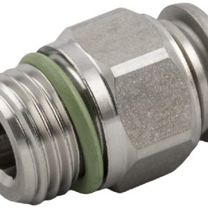 Aignep SS (FKM Seal) Straight Male - 60020