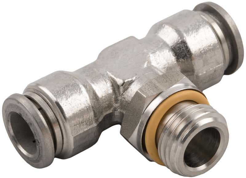 Aignep SS (FKM Seal) Swivel Branch Tee Center Leg - 60215