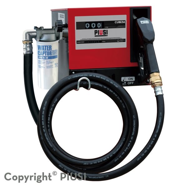 PIUSI CUBE 56 12V (gallon/NPT) PART F0057603A