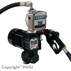 PIUSI EX140+K150 LITRE METER KIT 37GPM, 120V UL - Continuous duty PART F00396510