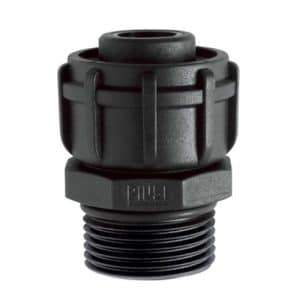 PIUSI SWIVEL 1"BSP-M/F PLASTIC MANUAL NOZZLE PART F15776000