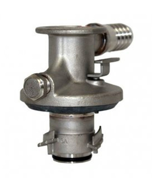 PIUSI EPV COUPLER SS 3A EPDM 3/4" HOSE BARB PART F16477000