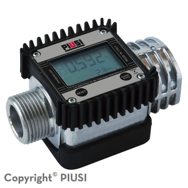 PIUSI K24-UL FUEL METER 2-32GPM 1"NPT-M/F  PART F00408U0A