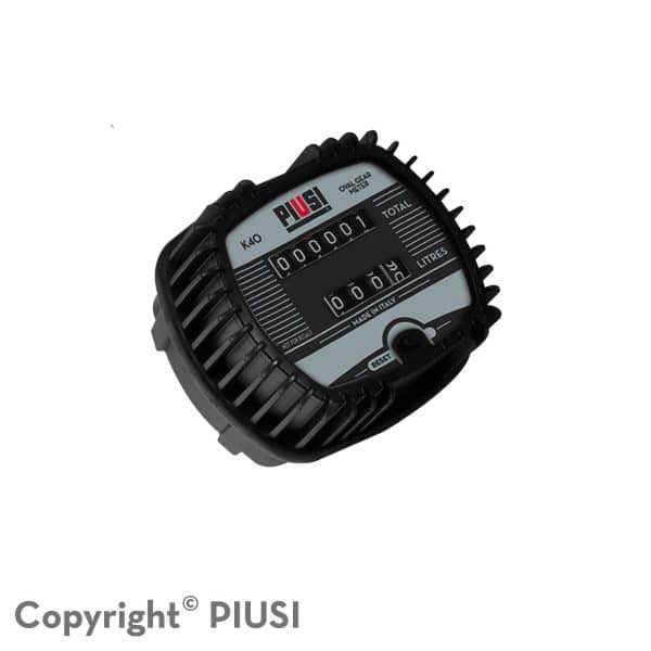 PIUSI K40 MECHANICAL OIL METER 1000PSI 1/2"NPT PART F00490150