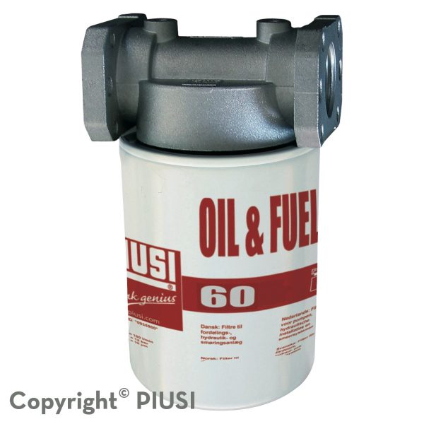 PIUSI BIO FUEL FILTER 100 LMIN 1 CART+ORING PART F00611C10 1 PIUSI BIO FUEL FILTER 100 LMIN 1 CART+ORING PART F00611C10